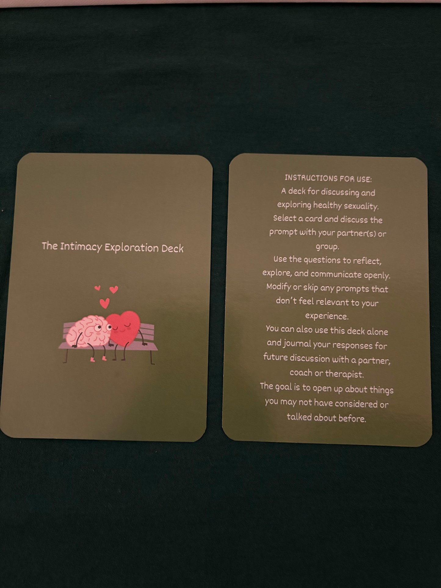 The Intimacy Exploration Card Deck